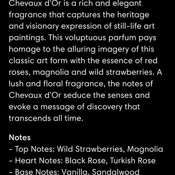 BNIB House of Sillage Chevaux d'Or Luxury Perfume - Picture 6 of 6